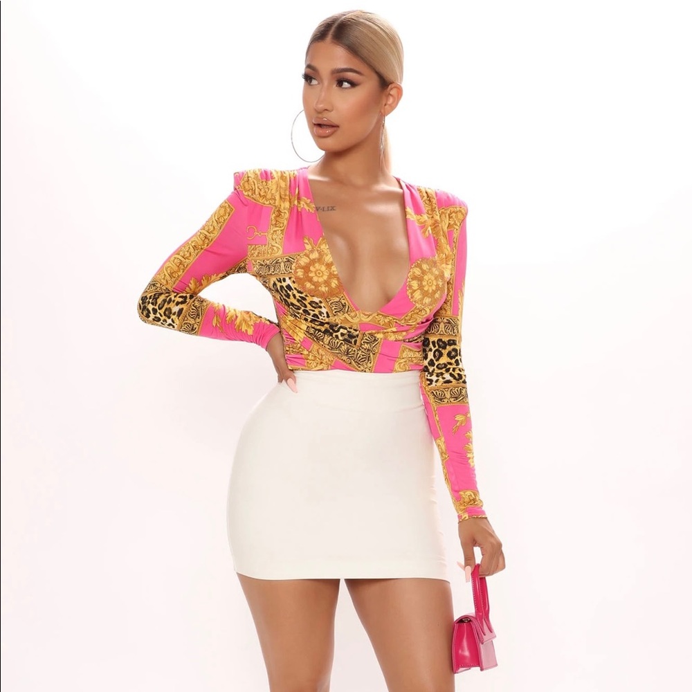 Fashion Nova Bodysuit NWT